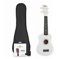 Gear4Music Ukulele Pack by White