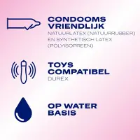 Durex Glijmiddel Natural Extra Sensitive 100% natuurlijk - 2 x 100 ml - Voordeelverpakking