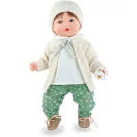 Marina & Pau Marina - Pau babypop winterset 40cm pop met haar speelgoed.