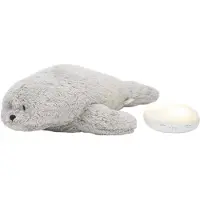 Moonie The Humming Seal Slaapknuffel - Gray