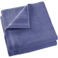De Witte Lietaer Douchelaken Contessa Sapphire Blue (70 x 140 cm) (set van 2)