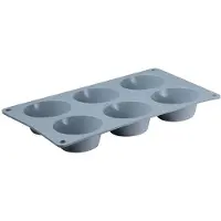 San Ignacio Siliconen mal voor 6 muffins, ø26.8x16.5x3cm.