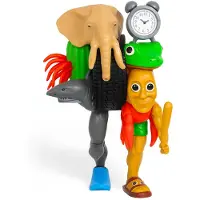 Italian Brainrot Brainrot Poppetjes Merged Figure - Core Edition (+2 Gratis Mystery Cards) - Tung Tung Tung Sahur - Tralalero Tralala - Brainrot Speelfiguur - Brainrot Actiefiguur - Brainrot Cadeau