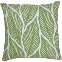 Mars & More Lilou Kussen bladeren groen 45x45cm