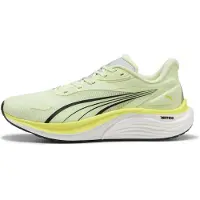 Puma Electrify NITRO 4 hardloopschoenen voor Heren, Groen/Zwart, Maat 40