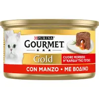 Gourmet 48x85g Gold Smeltende Kern Kip Natvoer Kat