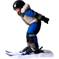 Name it Functioneel pak 'NMNSTORM12' beige / blauw / bruin / zwart
