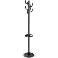 MAUL Staande kapstok 9402090 MAULpolaris Aantal haken: 8 (Ø x h) 36 mm x 177 mm Zwart (RAL 9004, mat) 1 stuk(s)