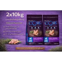 Wellness Core Grain Free Large Breed Puppy Kip - Hondenvoer - 2x 10 kg Voordeelverpakking