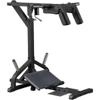 Body-solid GSCL360B Hack Squat en Calf Machine - Black