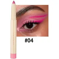 HANDAIYAN Waterproof Dual Ended Pearl Eyeshadow Stick - Pink 04 - met puntenslijper - 0.85g