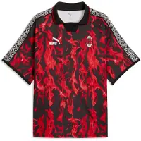 Puma Milan Voetbalshirt King Retro - Voor altijd, Red/Zwart