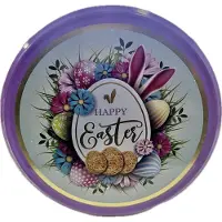 Becky's Happy Easter - Easter Tin with Butter Cookies - Paasblik met boterkoekjes - Paascadeau- HAPPY EASTER - 340 gram