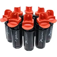 Precision Hygiene-1l Bottle 8 Units Rood,Zwart