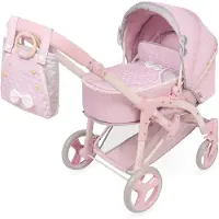 Decuevas 3x1 Foldable Doll Carriage Up To 48 Cm Roze Kinderen