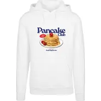 Mister tee Sweatshirt 'Pancake Club' beige / navy / bloedrood / wit