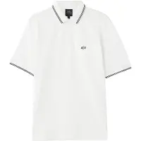 Armani Exchange Shirt zwart / offwhite