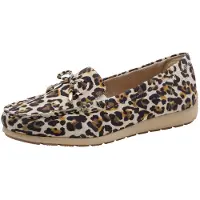 Tamaris Comfort Essentials Dames Mocassins - BEIGE LEO