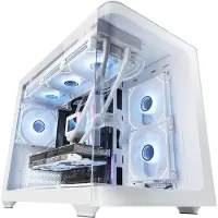 Mars Gaming MC-FUSIONM Micro-ATX Gaming Behuizing Wit