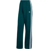 Adidas Broek 'Firebird' donkergroen / wit