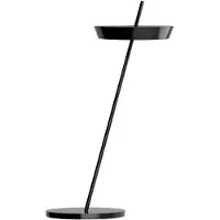 Sigor LED-tafellamp Mahina, dimbaar, zwart, Woon-/ Eetkamer, Aluminium, Modern, LED tafellamp