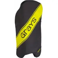 Grays Nitro Indoor Legguards Cover - Keeper body - Black/Yellow