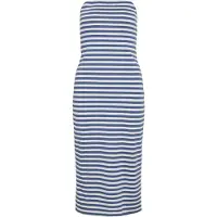 Vila Jurk 'VINinny' donkerblauw / wit