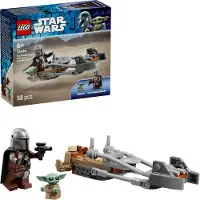 LEGO Star Wars 75436 - The Mandalorian & Grogu's Speeder Bike