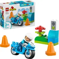 LEGO Blauwe politiemotor