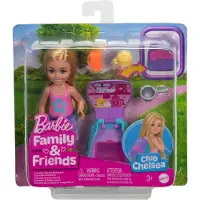 Mattel Barbie pop Chelsea met rugzak - speelset voor kinderen.