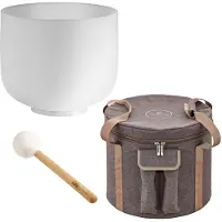Meinl Sonic Energy 12" Crystal Singing Bowl With Brown Bag Root Chakra