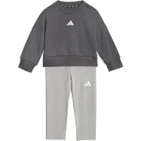Adidas Trainingspak donkergrijs / grijs gemêleerd / wit