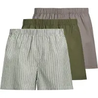 Jack & Jones Boxershorts 'Milano' taupe / olijfgroen / donkergroen
