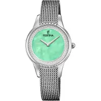 Festina Kwartshorloge Mademoiselle Polshorloge, dameshorloge, roestvrijstalen band, Ø 30 mm