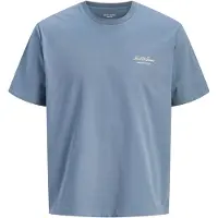 Jack & Jones Junior Shirt 'JJEArchive' lichtbeige / saffier