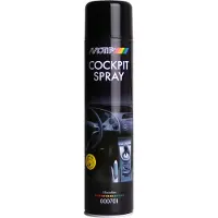Motip Car Care Black Cockpitspray Semi Gloss / Zijdeglans 600ml spuitbus