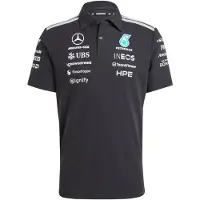 Adidas Functioneel shirt 'Mercedes - Amg Petronas Formula 1 Team Engineers' aqua / zwart / wit