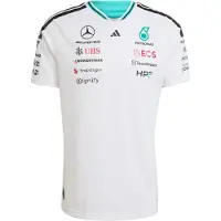 Adidas Functioneel shirt 'Mercedes - AMG Petronas Formula 1 Team Driver' rood / zwart / wit