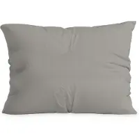 Zelesta Comfort Duo Kussensloop - Grijs - 60x70cm - Set van 2 kussenslopen