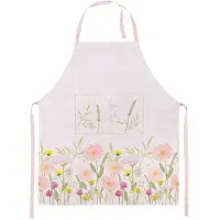 Ambiente Schort Pastel Bloemen Roze, Katoen