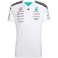 Adidas Functioneel shirt 'Mercedes-Amg Petronas Formula 1 Team Driver' aqua / rood / zwart / wit