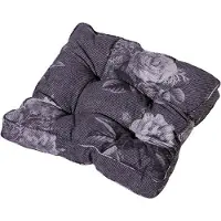 Madison matraskussen florance Denim flower 47x47 cm - grijs