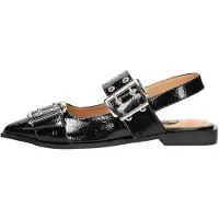 Sub55 - Slingbacks Zwartlak Maat 39