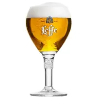 Leffe Bierglas – 50cl – Set van 2 – Origineel Belgisch Speciaalbierglas met Voet