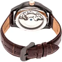 Heritor Automatic Heritor automatisch Sebastian semi-skelet lederen band horloge