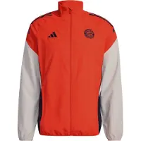 Adidas Trainingsjack 'FC Bayern Tiro 25' oranjerood / zwart / wit