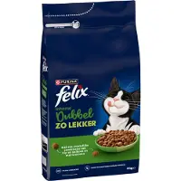 Felix Kattenvoer Droog Dubbel Zo Lekker Inhome Kip & Kalkoen 4 kg