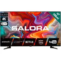 Salora 43QLEDTV - Ultra HD Smart TV - 4K Dolby Vision HDR10 - Zwart
