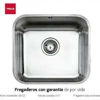 Teka Be 45.40 Rectangular Gootsteen