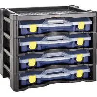 Tayg Assortimentsdoos / Multibox 3 Blauw